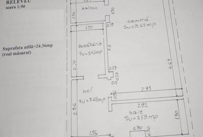 Etaj 1, garsoniera confort 1 Vidin, mobilat utilata. - 5