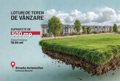 Teren Construcții intravilan de 500 mp, în Berceni