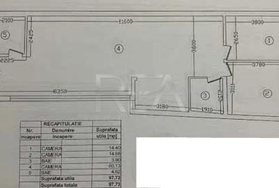 Apartament cu 3 camere semidecomandat, mobilat în Matei Voievod - 8
