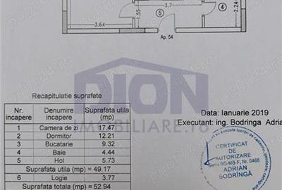 Apartament cu 2 camere decomandat în Drumul Taberei - 11