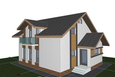 Casă cu 4 camere în Valea Adâncă