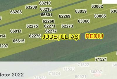 Teren de 749 mp, în Rediu