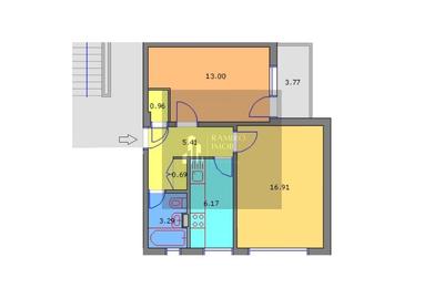 Apartament cu 2 camere decomandat în Alexandru Obregia - 2