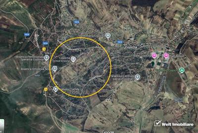 Cojocna, intravilan, 2690mp, priveliste peste sat, liniste aer curat - 2