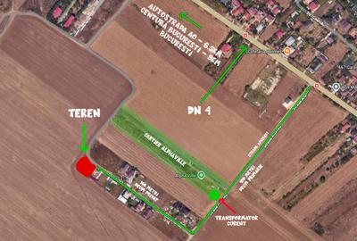 Teren Construcții intravilan de 985 mp, în Frumușani - 2