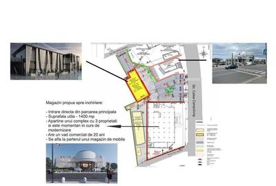 Inchiriere spatiu ,zona Complex Comercial Slava - 3