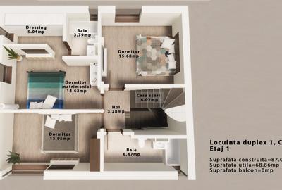 CASE TIP DUPLEX/INDIVIDUALA IN DRUMUL TABEREI LANGA METROU - 4