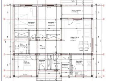 Casa noua de vanzare, cu 3 camere, 104 mp, la cheie, zona - 2