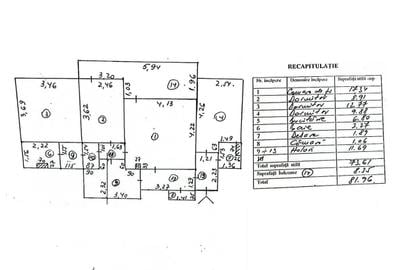 Apartament cu 4 camere decomandat în Micro 39 - 3