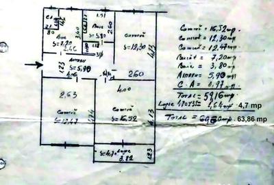 Apartament cu 3 camere decomandat în Gheorgheni - 2