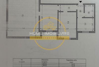 Apartament cu 2 camere decomandat, mobilat în Tudor Vladimirescu - 5