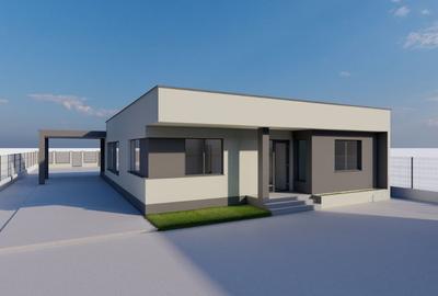 Casă individuală cu 4 camere cu Canalizare în Central - 2