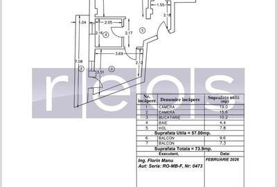 Apartament cu 2 camere decomandat în Dămăroaia - 10