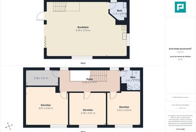 Casă individuală cu 4 camere cu Canalizare în Arăneag - 8