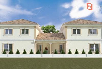 Duplex 5 camere 132 mp utili, despartit prin garaj Mosnita Noua - 2