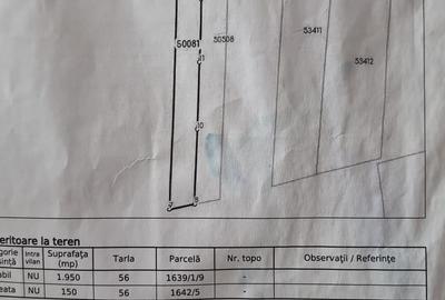 Teren agricol intravilan de 2100 mp, în Berghia - 1