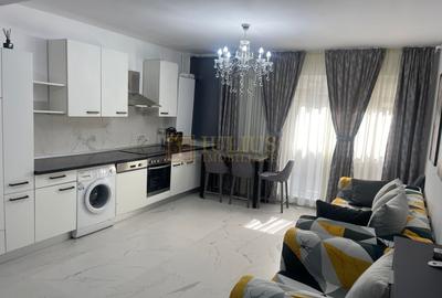 Apartament cu 3 camere semidecomandat, mobilat în Dumbrăvița