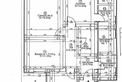 Apartament cu 3 camere decomandat în Giroc - 10