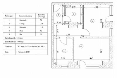 Apartament cu 2 camere decomandat în Copou - 10