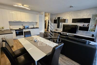 Apartament cu 2 camere semidecomandat, mobilat în Torontalului