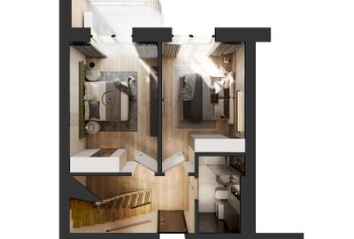 Penthouse cu 3 camere în Theodor Pallady - 4