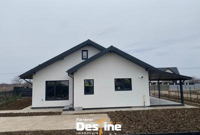 Casa plan parter 3 camere 90 mp + 500 mp teren, finisaje de calitate - 2