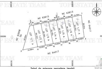 Loturi teren de vanzare Branesti/Vadu Anei - 4