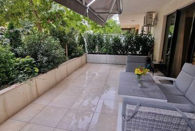 LUX !!! 3 Camere transformate in 2 , terasa de 46mp, mobilat si utilat complet, - 7