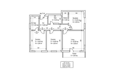 Theodor Pallady metrou 1 Decembrie 3 Camere decomandat spatios 87 mp Theodor Pallady metrou 1 Decembrie 3 Camere decomandat spatios 87 mp - 7