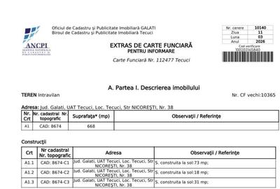 Casă cu 4 camere în Central - 1