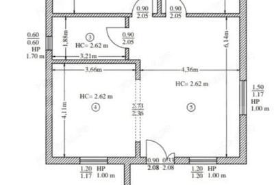 Casa pe parter in Carcea, 103 mp utili, zona Metro, teren 260 mp - 1