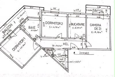 Apartament cu 3 camere decomandat în Faleza Nord - 3