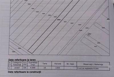 Teren de 4000 mp, în Leordeni - 1
