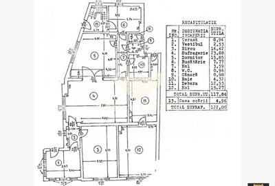 Casă individuală cu 6 camere cu Canalizare în P-ța Romană - 30