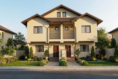 Case individuale unite, 4 camere, toate utilitatile, STB, Comision 0 - 14