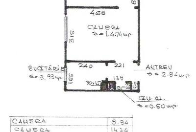 Apartament cu 2 camere semidecomandat în Mănăștur - 5