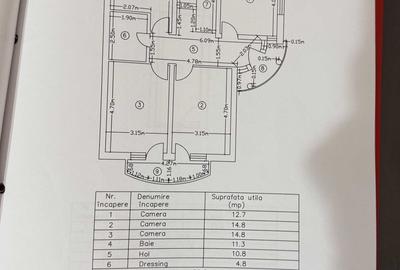 Casă cu 4 camere în Căzănești - 7