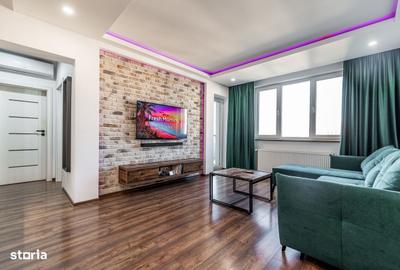 Apartament cu 2 camere semidecomandat, mobilat în Malul Mureșului