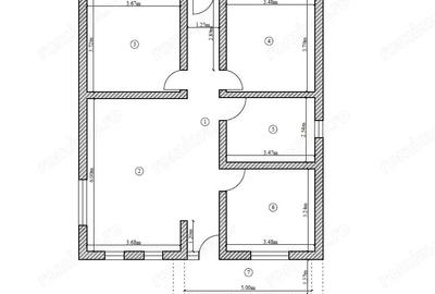 Casă cu 3 camere cu Teren 430 Mp în Central - 6
