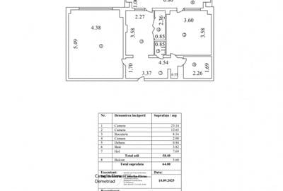 Apartament cu 2 camere decomandat în Splaiul Unirii - 10