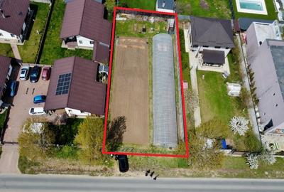 Teren Construcții intravilan de 841 mp, în Căciulați