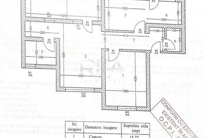 Apartament cu 2 camere în Alexandriei