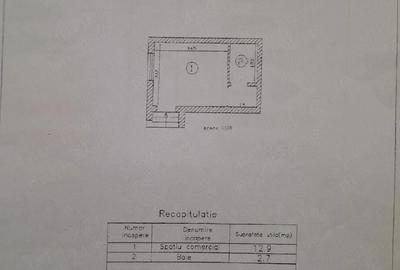 Spațiu comercial, de 18 mp, în Alexandru cel Bun - 2