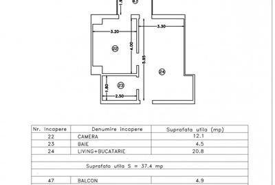 Apartament cu 2 camere semidecomandat în Mamaia - 5