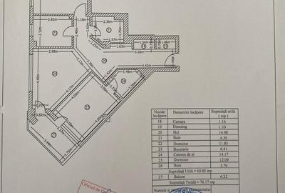 Vanzare Apartament 3 camere Bloc Nou Loc de Parcare Drumul Taberei-Ghencea - 16