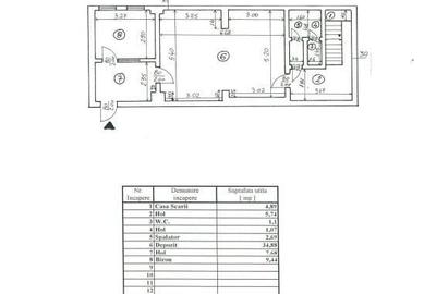 Spatiu Comercial 243MP - Vitrina 14ML | Floreasca - Glinka | P + S + E | Stradal - 5