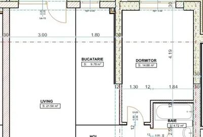 Apartament cu 2 camere decomandat în 13 Septembrie - 16