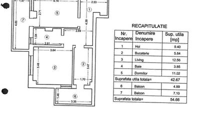 Apartament cu 2 camere decomandat, mobilat în Bucium - 10