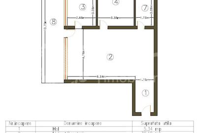 Apartament 3 camere finisat | 82mp | Bloc nou | Parcare | Sannicoara - 11