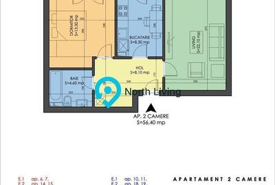 Apartament cu 2 camere în Prelungirea Ghencea - 2